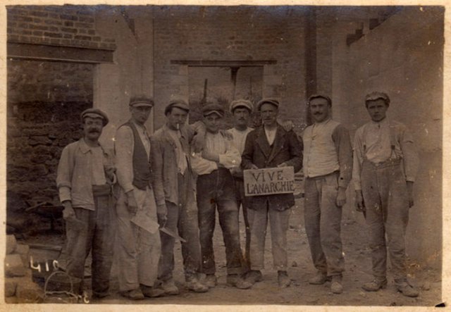 Anarchistische Arbeiter (Frankreich ca. 1920)